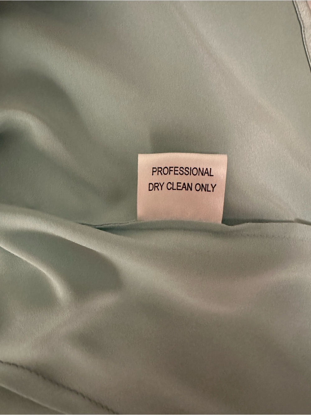 St. John silk blouse in light blue - Picture 10 of 11